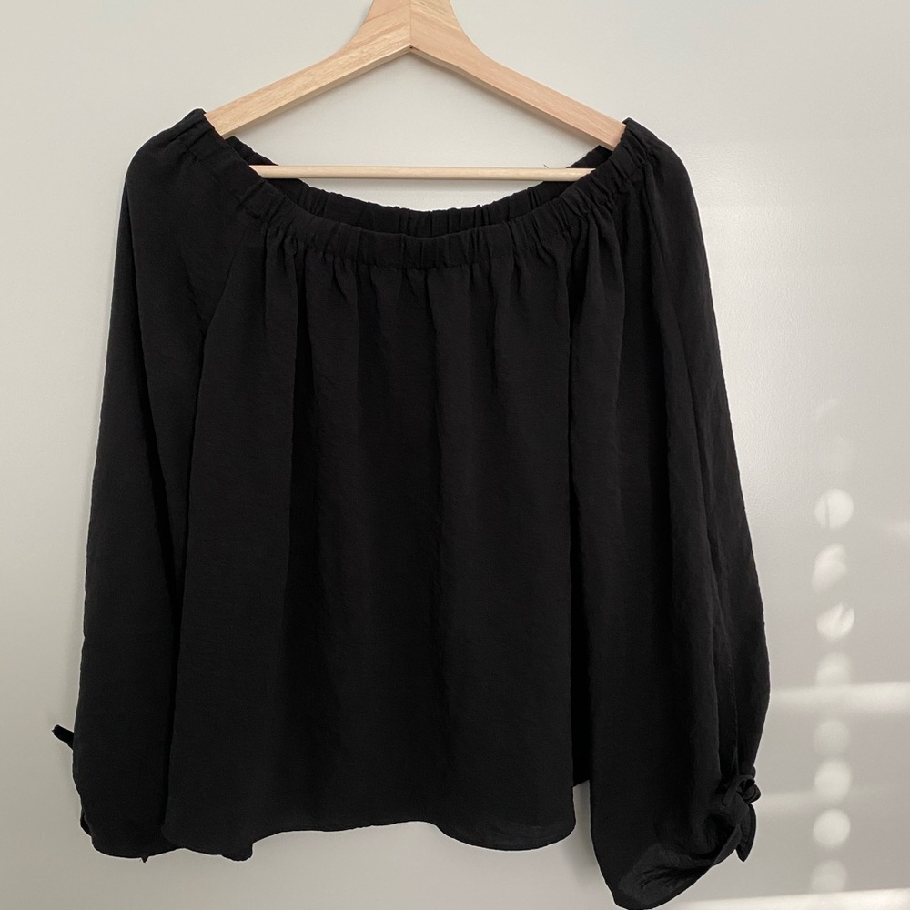 Off the shoulder blouse